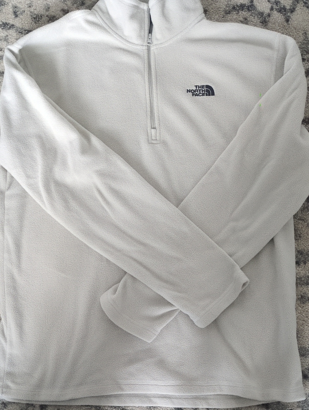 The North Face Men’s Light Tan Half-Zip Fleece Pullover
